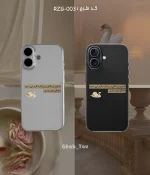 قاب گوشی سامسونگ آیفون شفاف روزگار قو