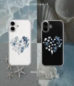 قاب گوشی شفاف اقیانوس آبی کد | BLU - Image 7