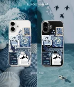 قاب گوشی شفاف اقیانوس آبی کد | BLU - Image 2