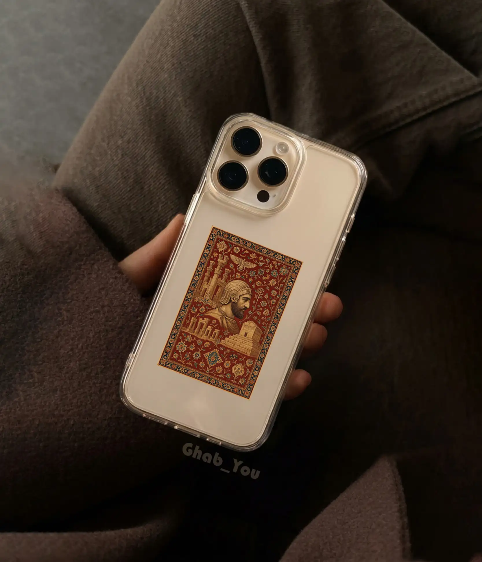Phone-Clear-Case-Koorosh (3) قاب گوشی شفاف کوروش(ایران) کد | IRN - Image 1
