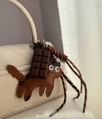 بگ چارم ( آویز کیف و کوله ) طرح گربه و شکلات 🐈🍫
