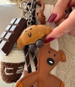 بگ چارم ( آویز کیف و کوله ) طرح عروسک تدی 🧸 - Image 2