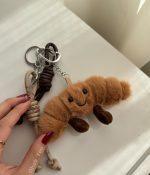 بگ چارم ( آویز کیف و کوله ) طرح کروسان تک 🥐 - Image 2