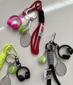 بگ چارم ( آویز کیف و کوله ) طرح تنیس🎾 - Image 6