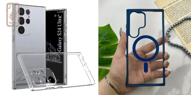 قاب ژله ای Galaxy S24 Ultra مگ سیف دار