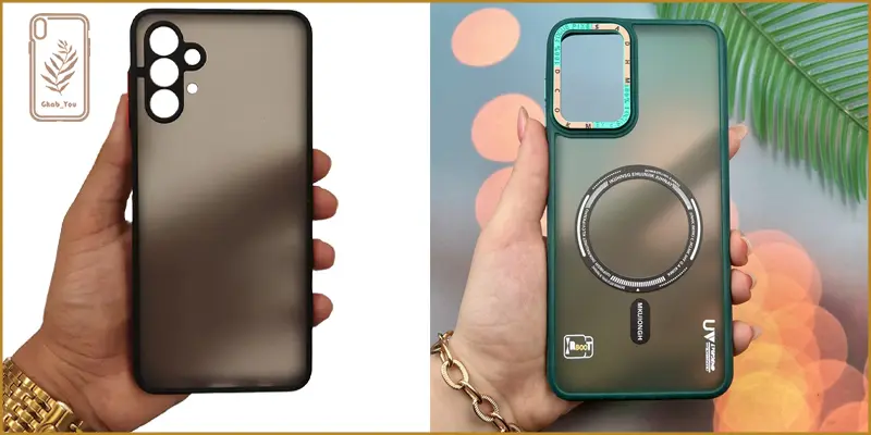 قاب گوشی سامسونگ A13 4G پشت مات دور سیلیکون