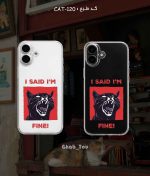 قاب گوشی شفاف گربه کد | CAT - Image 4