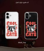 قاب گوشی شفاف گربه کد | CAT - Image 6