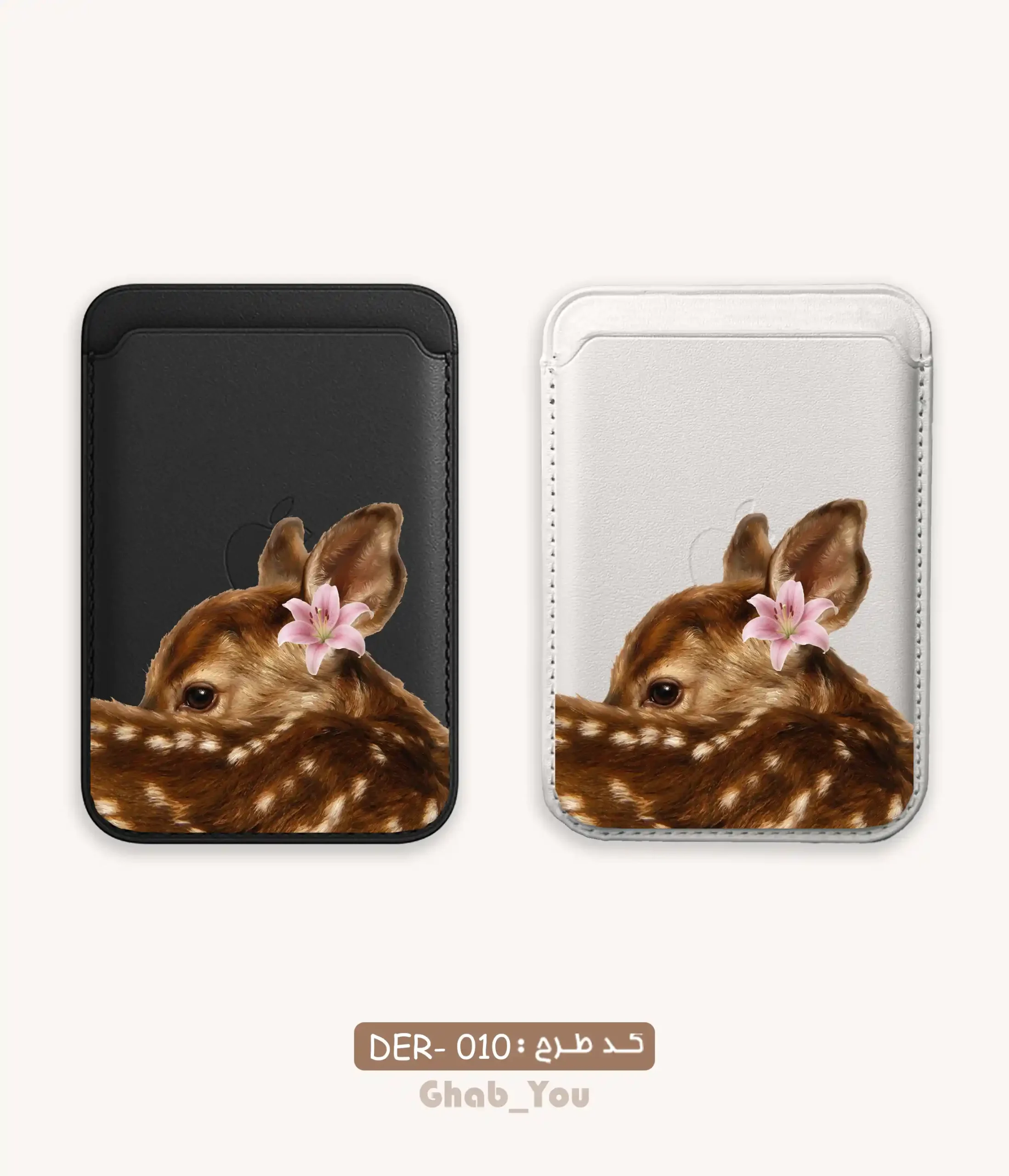 Wallet-Deer-10 ولت ( جاکارتی ) مگ سیف فعال طرح آهو - Image 1
