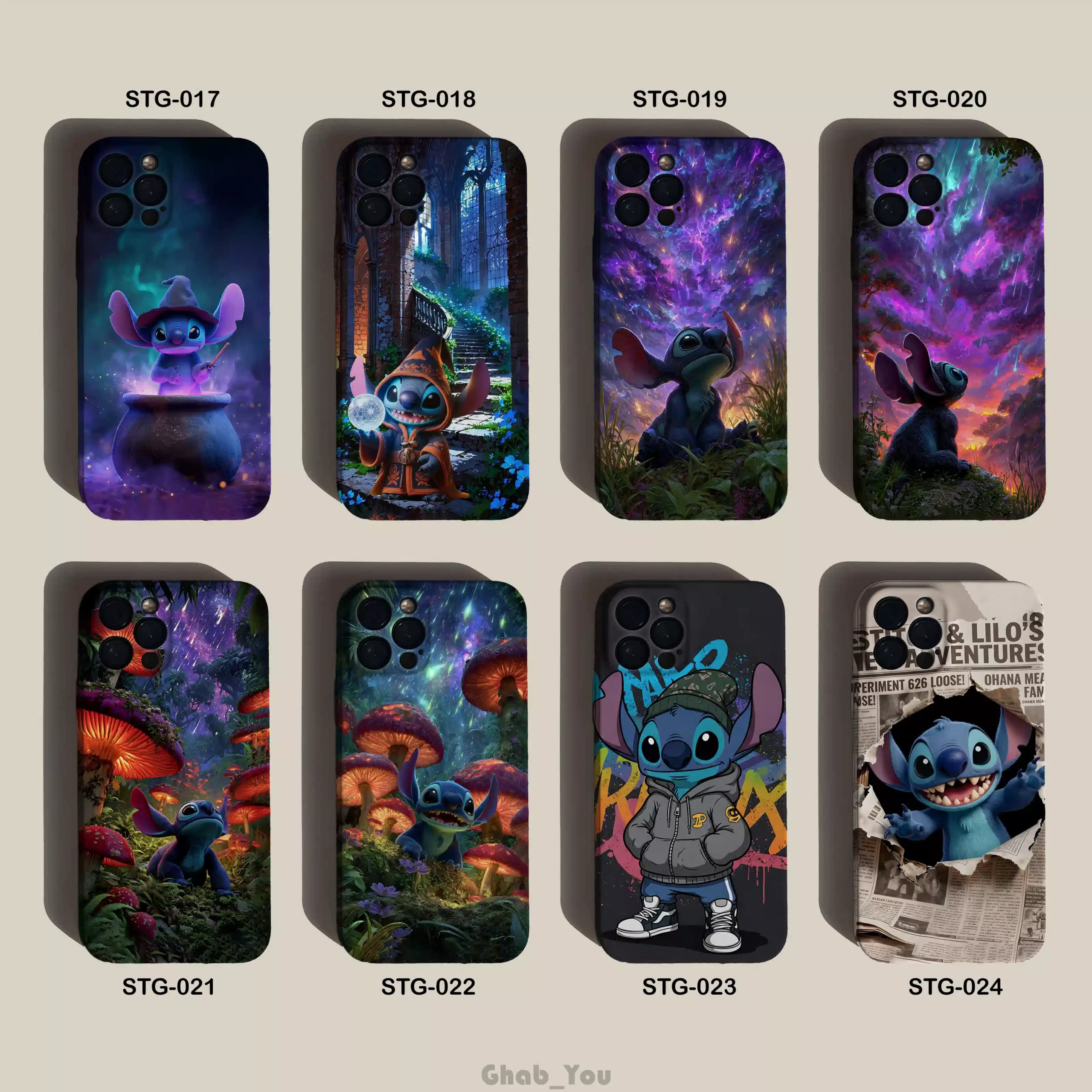 Phone-FULL-Case-STG 3 قاب هارد براق فول استیچ - Image 1